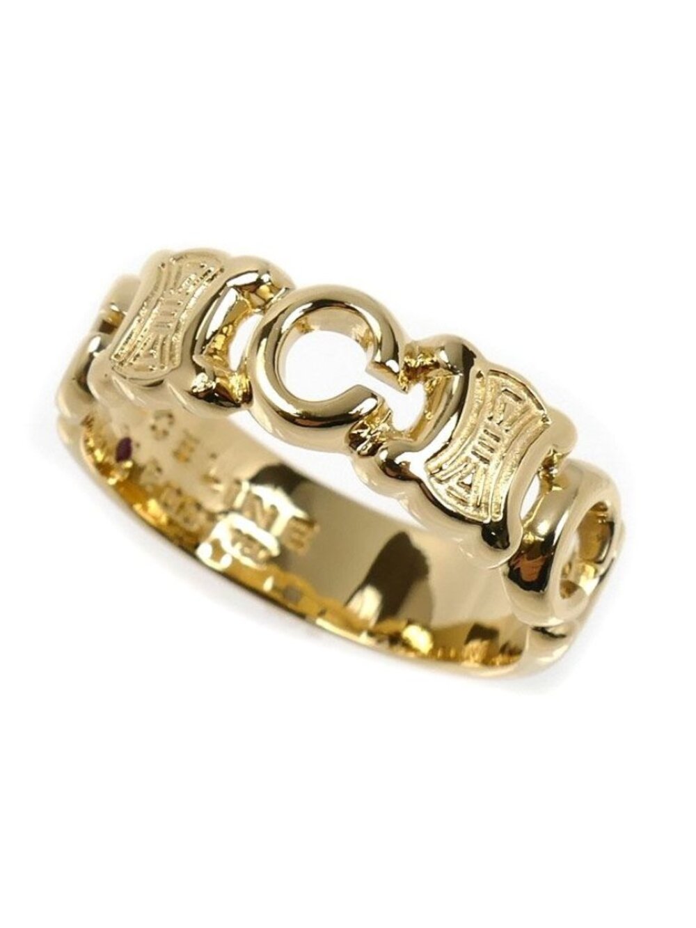Celine 18k Yellow Gold Ring